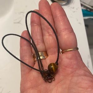 Tiger eye choker